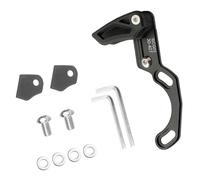 Kelisdi Guide de chaîne de vélo à disque unique en alliage d'aluminium pour vélos de route, stabilisateur d'installation facile, compatibilité avec cadre de lit dans le monde entier