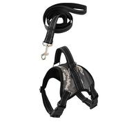 Kelisdi Harnais confortable pour chien avec design ergonomique, répartition uniforme de la pression pour grande marche active en plein air, harnais ergonomique avec corde de marche
