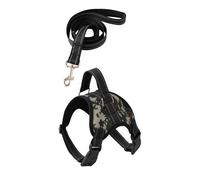 Kelisdi Harnais confortable pour chien avec design ergonomique, répartition uniforme de la pression pour grande marche active en plein air, harnais ergonomique avec corde de marche