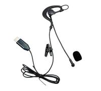 Kelisdi Interphones instantanés, arbitres, casques microphones, pas besoin de téléphone, son clair, design sans bruit, portable, divers casques de sport microphones