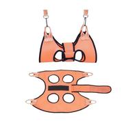 Kelisdi Lit de toilettage perméable pour animaux de compagnie pour chien, chat, entretien des ongles, bain, examen de santé, nettoyage facile, hamacs de toilettage perméables pour chats et chiens