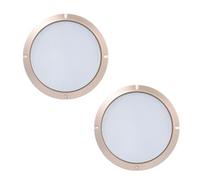 Kelisdi Lot de 2 grilles de haut-parleur de rechange pour une installation facile sur divers appareils sonores pour la maison/la voiture