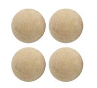 Kelisdi Lot de 4 balles de football de rechange en liège