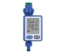 Kelisdi Minuteur de connexion de tuyau robuste avec pause automatique de la pluie et grand écran LCD rétroéclairé structure d'arrosage multi-programmes