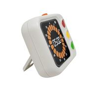 Kelisdi Minuteur numérique de 60 minutes, compte à rebours visuel, outil de gestion du temps, trafics sur le thème des feux de circulation pour cuisine, utilisation multifonctionnelle