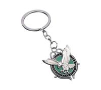 Kelisdi Porte-clés en forme d'animal sculpté détaillé - Cadeau élégant - Pour collectionneurs et membres religieux - Décoration de sac à dos, Gutin, taille unique