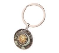 Kelisdi Porte-clés sur le thème de l'univers cosmique avec effet pierre du temps et fabriqué à partir de porte-clés pour fille et femme
