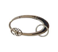 Kelisdi Porte-clés tendance avec crochet sécurisé en alliage de zinc, design compact pour sacs à dos, décoration de sac à main, porte-clés double étoiles, Argenté., taille unique