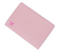 Kelisdi Portefeuille de passeports pratique en cuir PU avec broderie élégante étui de protection pour passeports de voyage essentiel, b, Beauté de masse
