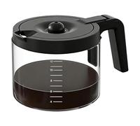 Kelisdi Récipient à café en verre d'une capacité de 12 tasses de rechange pour unité de brassage de deuxième génération modèles K5600 Grande entrée Design K Second Gen Pichet