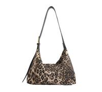 Kelisdi Sac à bandoulière tendance léopard pour femme - Grande capacité - Sac à main décontracté pour voyage et utilisation quotidienne - Sac à main de voyage spacieux