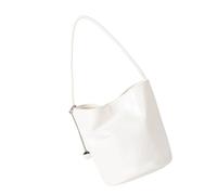 Kelisdi Sac à main en cuir PU souple d'inspiration rétro avec intérieur spacieux, sac à bandoulière décontracté sous les bras pour les amateurs de mode, sac à main tendance pour femme, beige