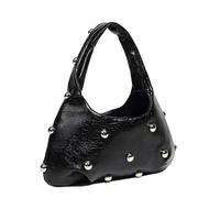 Kelisdi Sac à main tendance pour femme en cuir PU pour les professionnels et les femmes élégantes à la recherche d'un sac à main pour femme, Noir , One Size