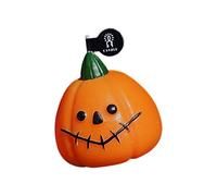 Kelisdi Soja parfumé en forme de crâne de citrouille pour aromathérapie, décoration de table pour Halloween, soja pour la maison