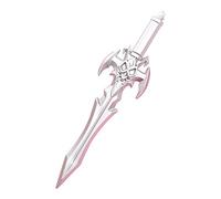 Kelisdi Stylo à encre gel en forme d'épée 0,5 mm avec poignée antidérapante facile à recharger pour étudiants, enfants et adultes Noir