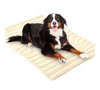Kelisdi Tapis réfrigérant réversible pour utilisation constante, tissu doux givré, fond antidérapant, lit pour chien à l'intérieur, tapis doux de voyage