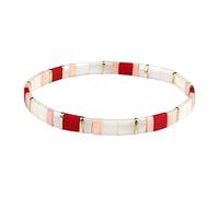 KELITCH Bracelets Femme Tila Beads Miyuki Beads Elastic Wrap for Adjustment Stackable Fashion Jewelry Set for Women