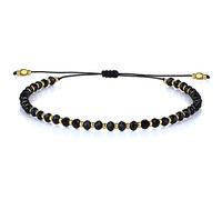 KELITCH Bracelets Perles en Cristal Bracelets à Brin Corde Tissé à La Main Joncs Femme De Mode Nouveux
