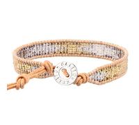 KELITCH Bracelets Tour En Cuir Nouveau Femmes Bracelet D'amitié En Perle De Rocaille Bijoux Faits à La Main