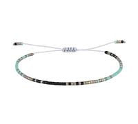 KELITCH Femmes Bracelets D'amitié Cristal Bracelets De Perles Miyuki Nouveau Fait À La Main Bracelets Charme (Tiffany Bleu K)