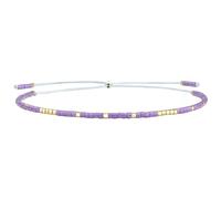 KELITCH Femmes Bracelets D'amitié Cristaux Bracelets Charme De Perle Miyuki Nouveau Fait À La Main Bracelets (Violet Rose)