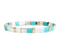 KELITCH Femmes Tila Bracelet Miyuki Perles Bracelet Coloré Stretch Bracelet Mixte Amitié Bracelet