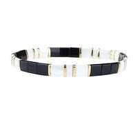KELITCH Nouveau Miyuki Tila Beaded Bracelet Charm Bracelet Élastique Empilable Wrap Bracelet Femme Bijoux