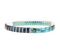 KELITCH Nouveau Miyuki Tila Beaded Bracelet Charm Bracelet Élastique Empilable Wrap Bracelet Femme Bijoux