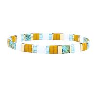 KELITCH Nouveau Miyuki Tila Beaded Bracelet Charm Bracelet Élastique Empilable Wrap Bracelet Femme Bijoux