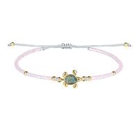 KELITCH Nouveaux Bracelets Tortue Coquille D'ormeau Miyuki Bracelets Perlés Bracelet D'amitié Tressé Cadeau Bijoux (Lumière Violet)