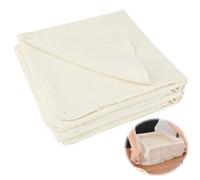 Kellegour 8Pièces Etamine Alimentaire,50 x 50cm Chiffon à Fromage,Toile à Fromage en Tissu Microfibre Non Blanchi,Tissu Filtrant en Coton Réutilisable,pour Filtrer Jus Fromage Thé Épices Lait de Noix