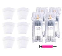 Kellegour Lot de 30 sacs gonflables pour bouteille de vin - Avec pompe à air - Pour emballer et transporter en toute sécurité des bouteilles en verre