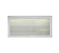 Kellerbeleuchtung & Belüftung rotatif à 360° - Flächenbündige Fenster für Wohnmobile, Minihäuser, Schuppen & Hütten (90 x 25 cm) - Idéal pour une meilleure licht- und Luftzirkulation