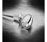 Kellermann Atto LED Mini Chrome Clignotant avant ou Arrière des Deux Côtés Pair