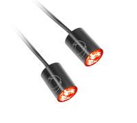 Kellermann Atto RB Intégral LED Mini Feu Arrière Avec Feu De Frein Noir Paire