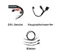Kellermann Technicset i - BMW R 1250 GS 18-23 - LED 4 broches, Dayron® i (avec clignotant), noir pour homme