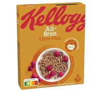 KELLOGG'S All Bran Fibre Plus - Le petit-déjeuner idéal pour un mode de vie sain et équilibré. Plein de fibres pour une journée réussie ! - Le Lot De 4