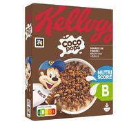 KELLOGG'S - Céréales Croquantes Coco Pops Originales, Saveur Noix de Coco Gourmande (Boîte 330g) - lot de 3 - Vendu par Lot