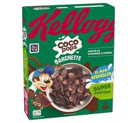 Kellogg's Coco Pops | Barquettes au Chocolat | avec Blé Grillé et Chocolat | Emballage Simple de 330g (1 x 330g)