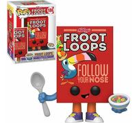 Funko Pop! Vinyl: Kelloggs - Froot Loops Cereal Box - Figurine en Vinyle à Collectionner - Idée de Cadeau - Produits Officiels - Jouets pour Les Enfants et Adultes - Ad Icons Fans