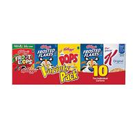 Kellogg's Lot de 10 boîtes de céréales froides pour petit déjeuner, portion unique, plateau varié, 310 g