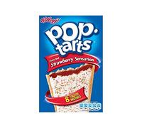 Kellogg's Lot de 2 tartes à pop avec sensation de fraise (8 x 50 g)