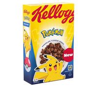 Kellogg's Pokemon Céréales de blé et de maïs saveur cacao, 350 g