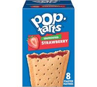 Kelloggs Pop Tarts Fraise non givrée 8 pâtisseries 384 g