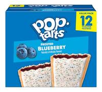 Kellogg's Pop-Tarts Lot de 12 grille-pain Myrtille givrée
