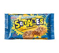 Kellogg's Rice Krispies Carrés Caramel et chocolat 145 g Lot de 18