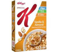 Kellogg's Special K Céréales pour petit-déjeuner, céréales en fibre, petit-déjeuner familial, vanille et amande, boîte de 354 ml (1 boîte)