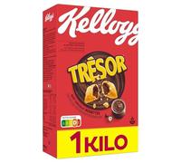 KELLOGG'S - Tresor Chocolat Noisettes 1Kg - Lot De 3
