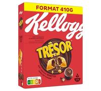 KELLOGG'S TRESOR - Kellogg'S Céréales Trésor Chocolat Noisettes 410G - Lot De 3