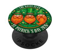 Kelly Clan St Patrick’s Day 2026 Family Reunion PopSockets PopGrip Adhésif